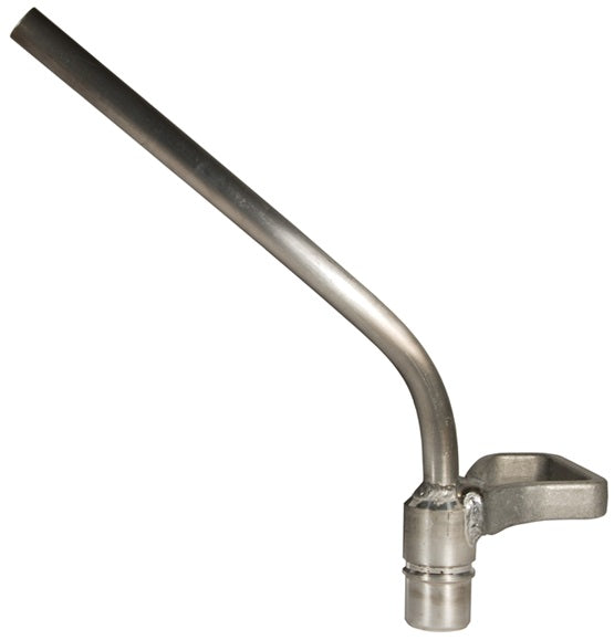 GFR-45 by Dixon Valve | FloMAX Diesel Fuel Gravity Fill Receiver | 45° Elbow | 1-3/8" Size | Anodized Aluminum