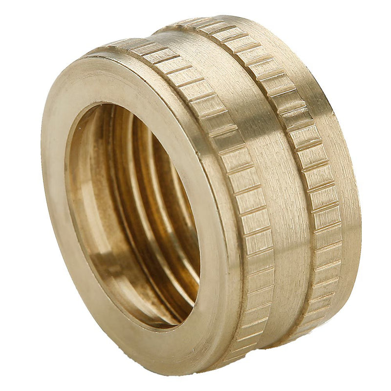 94GH-12 by Parker | Garden Hose Fittings | 3/4" Nut | .57" Length | Straight | Brass | Pack of 25