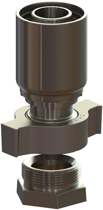 GJF-12 HW by Campbell Fittings | Ground Joint Coupling | Heatwave Female Set | 3" Hose Size | Ductile Iron/Steel
