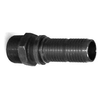 GJM-075CR-SP by Midland | Crimplok High Pressure Male Stem | 3/4" Male NPT x 3/4" Hose Barb | Straight | Plated Steel