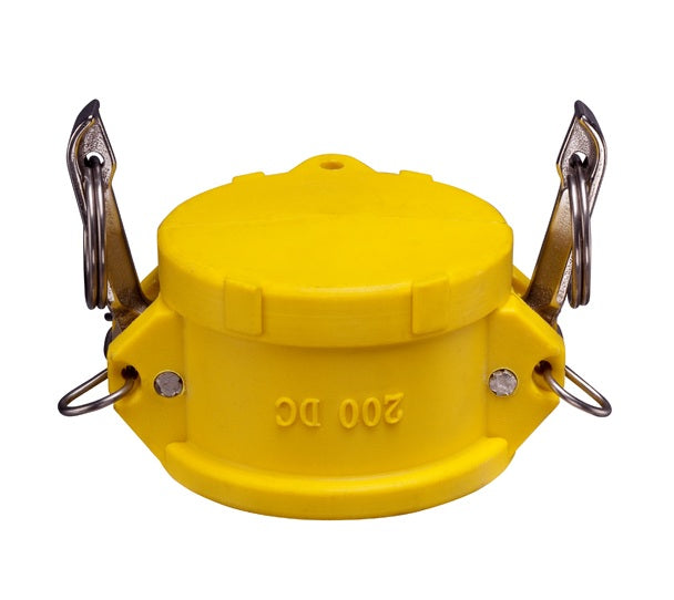 GRDC150 by Kuriyama | GRDC Series | Part DC | Cam & Groove Dust Cap | 1-1/2" Size | Nylon