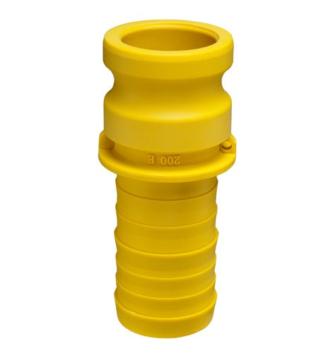 GRE200 by Kuriyama | GRE Series | Part E | Cam & Groove Fitting | 2" Adapter x 2" Hose Barb | Nylon