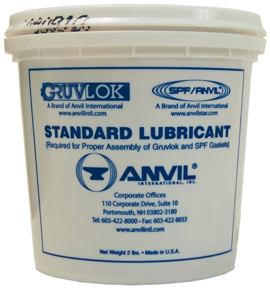 GROOVLUB32 by Dixon Valve | Groove Lube Standard Lubricant | for Grooved Fittings | 1 qt. Size | 2 lb. Tub