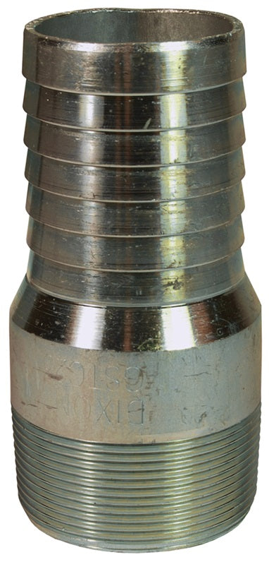 GSTC30 by Dixon Valve | Global King Combination Nipple | 2-1/2" Male NPT x 2-1/2" Hose ID | Plated Steel