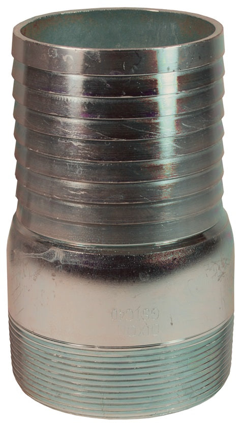 GSTC50 by Dixon Valve | Global King Combination Nipple | 5" Male NPT x 5" Hose ID | Plated Steel