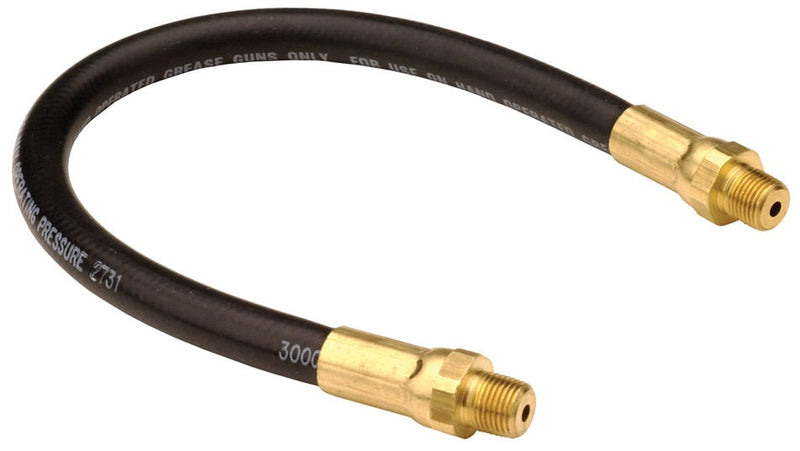 GWH1800R by Dixon Valve | Grease Whip Hose Assembly (Retail Packaging) | 1/8" Male NPT Brass Fittings | 18" Length