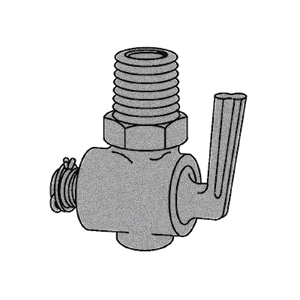 B-36893 Breco by Foster | Ground Plug Drain | 3/8" Male NPTF Thread