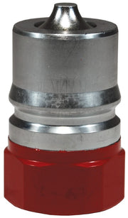 H6F6-BOP by Dixon Valve | Hydraulic Quick Disconnect Coupling | H-BOP-Series | 3/4" Female NPTF x 3/4" Body Size | ISO-B Blowout Preventer Safety Plug | FKM Seal | Steel
