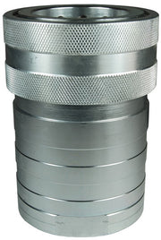 12HF10 by Dixon Valve | Hydraulic Quick Disconnect Coupling | H-Series | 1-1/4" Female NPTF x 1-1/2" ISO-B High Volume Interchange | Socket | Nitrile Seal | Steel