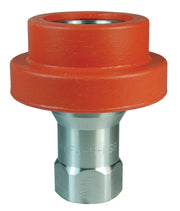 D-4HF4-S-FSB by Dixon Valve | Hydraulic Quick Disconnect Coupling | H-Series | 1/2" Female NPTF x 1/2" ISO-B Fry Oil Silicone Flanged | Socket | FDA FKM Seal | 303 Stainless Steel