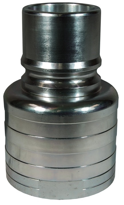 H12BF12-S by Dixon Valve | Hydraulic Quick Disconnect Coupling | H-Series | 1-1/2" Female BSPP x 1-1/2" ISO-B High Volume Interchange | Plug | 303 Stainless Steel