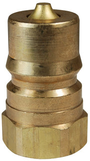 H3F3-B by Dixon Valve | Hydraulic Quick Disconnect Coupling | H-Series | 3/8" Female NPTF x 3/8" ISO-B Interchange | Plug | Brass