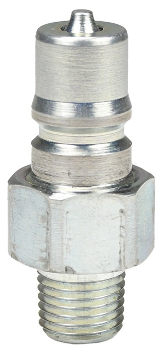 H2M2 by Dixon Valve | Hydraulic Quick Disconnect Coupling | H-Series | 1/4" Male NPTF x 1/4" ISO-B Interchange | Plug | Steel