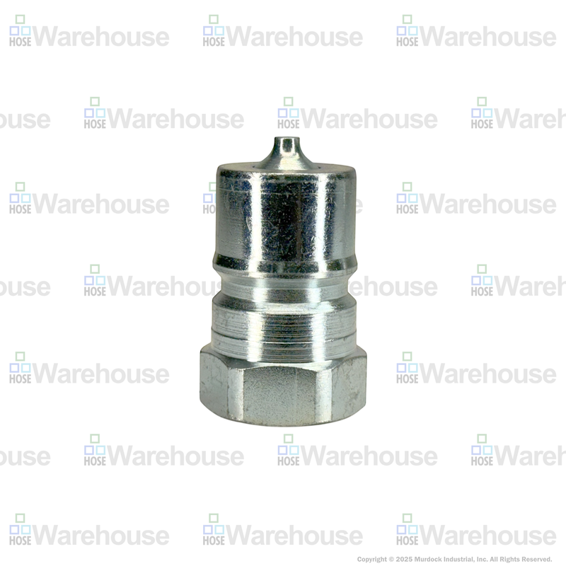 H8F8 by Dixon Valve | Hydraulic Quick Disconnect Coupling | H-Series | 1" Female NPTF x 1" ISO-B Interchange | Plug | Steel