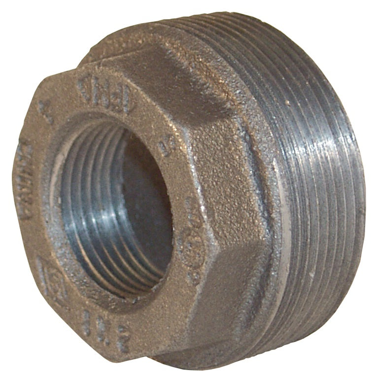 HB2050 by Dixon Valve | Reducer Hex Bushing | 2" Male NPT x 1/2" Female NPT | 150# Iron