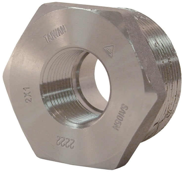 HB1050FS by Dixon Valve | Reducer Hex Bushing | 1" Male NPT x 1/2" Female NPT | 3000# Forged Steel