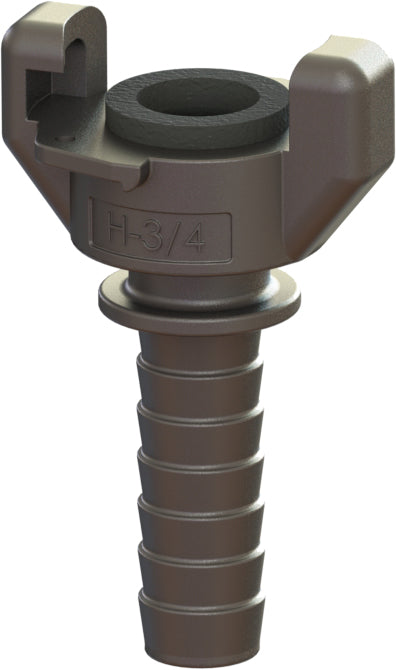 HE-75 by Campbell Fittings | Import Universal Coupling | 3/4" Hose End | Straight | Ductile Iron | Pack of 25