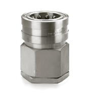 20H56 Hansen® by Danfoss | Quick Disconnect Coupling | HK10/12/20 Series | 2-1/2" Female NPTF x 2-1/2" ISO 7241-1 B | Socket | NBR Seal | Steel