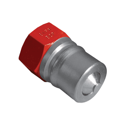 4KFR26 Hansen® by Danfoss | Quick Disconnect Coupling | HKFR Series BOP | 1/2" Female NPTF x 1/2" ISO 7241-1 Series B | Plug | NBR Seal | Steel