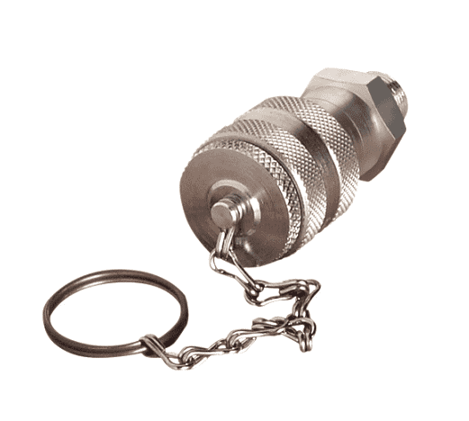 WA5611700 Hansen® by Danfoss | Quick Disconnect Coupling | W56000 Series | Dust Plug | 1/4" Body Size | Steel