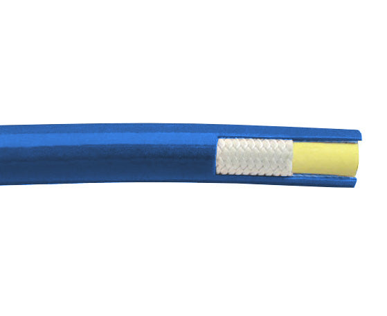 HPBU-MM16X700 Piranha® by Kuriyama | HPBU Series | Sewer Cleaning Hose Assembly | 3000 PSI | 1" ID | 1.48" OD | 1" Male NPTF x 1" Male NPTF | Blue | 700ft Length