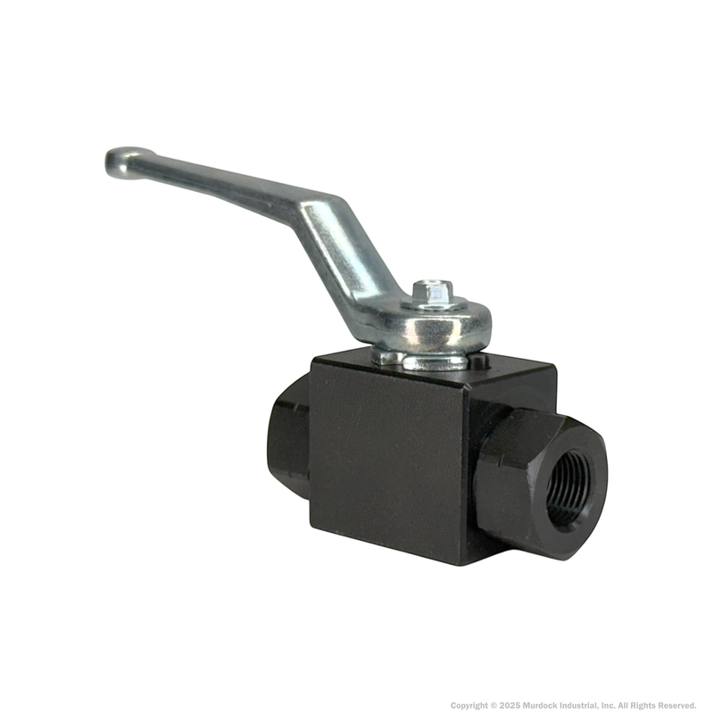 HPBV10 by Dixon Valve | High Pressure Ball Valve | Full-Bore | 1" Female NPT x 1" Female NPT | Carbon Steel