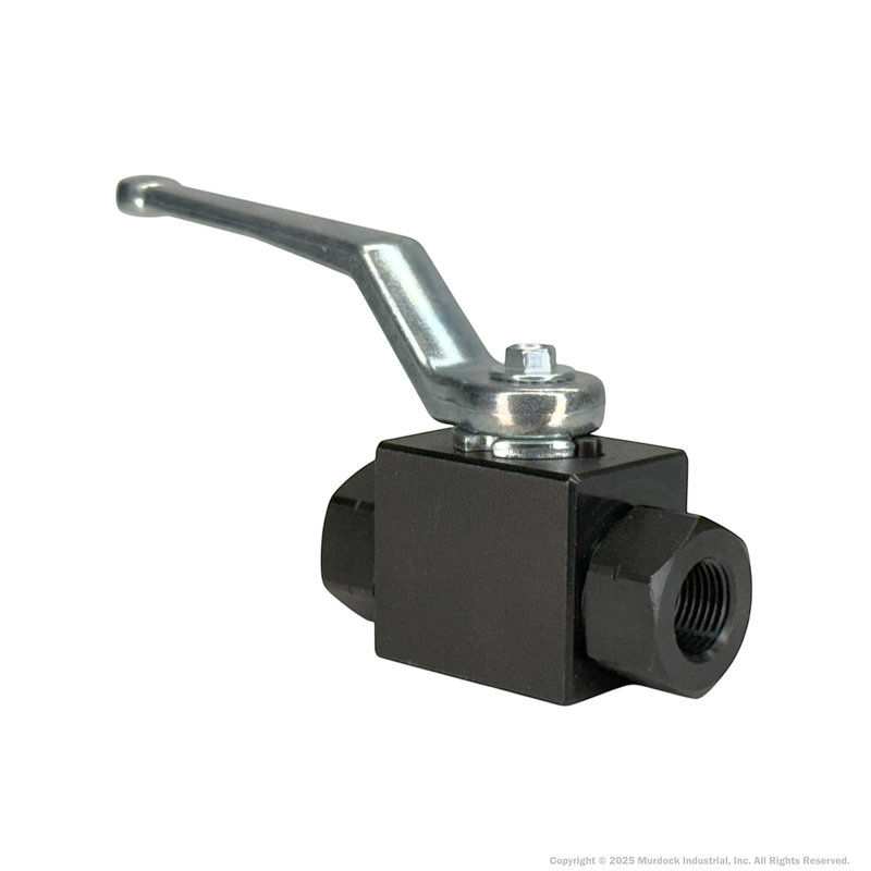 HPBV125 by Dixon Valve | High Pressure Ball Valve | Full-Bore | 1-1/4" Female NPT x 1-1/4" Female NPT | Carbon Steel