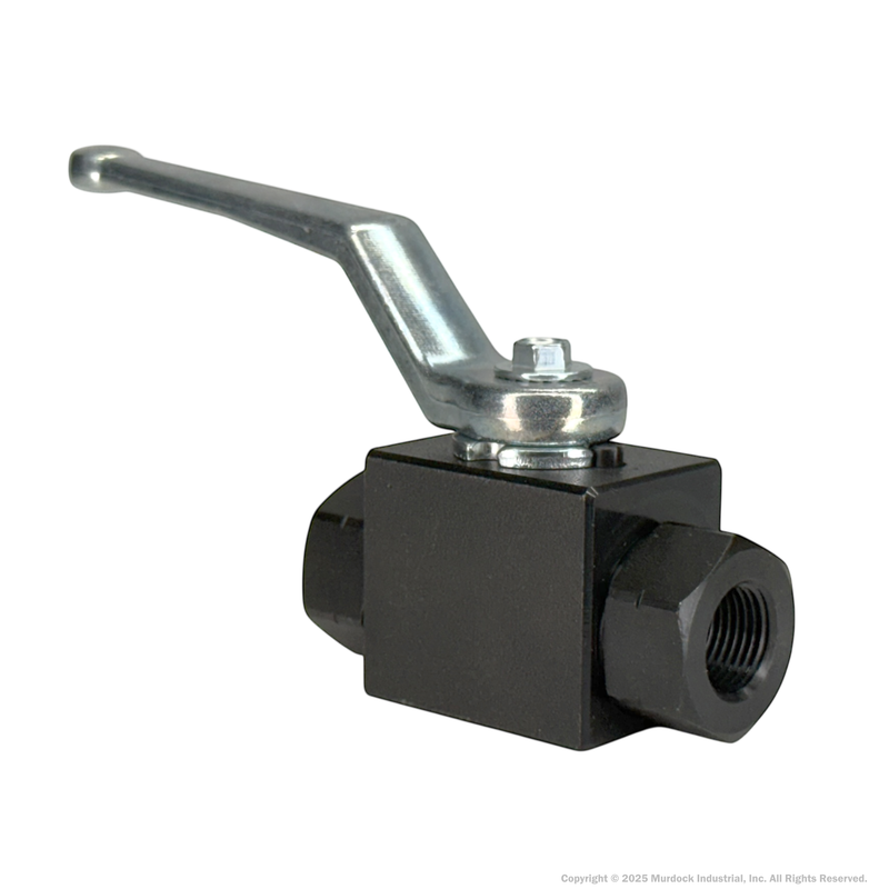 HPBV25 by Dixon Valve | High Pressure Ball Valve | Full-Bore | 1/4" Female NPT x 1/4" Female NPT | Carbon Steel