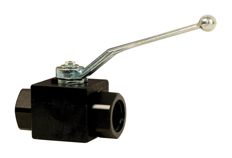 HPBV125SAE by Dixon Valve | High Pressure Ball Valve | Full-Bore | 1-1/4" Female SAE ORB x 1-1/4" Female SAE ORB | Carbon Steel