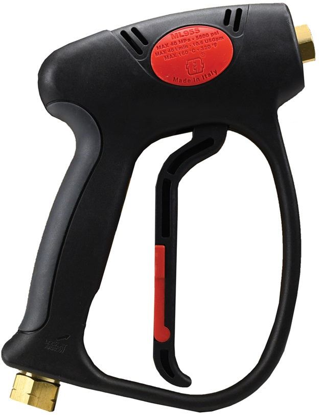HPSGHD by Dixon Valve | Heavy Duty Anti-Fatigue Spray Gun | 3/8" Female Inlet | 1/4" Female Outlet | 5800 PSI | 8 GPM