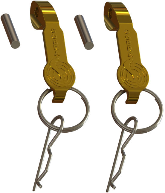 HRPB-600 by Campbell Fittings | Cam & Groove Handle, Ring & Pin | 6" & 8" Ring/Pin | Handle: Brass | Steel