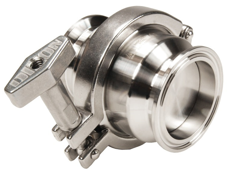 HSCV075 Dixon Valve HSC Spring Check Valve - 3/4" Clamp Connection - FKM Gasket - 316L Stainless Steel