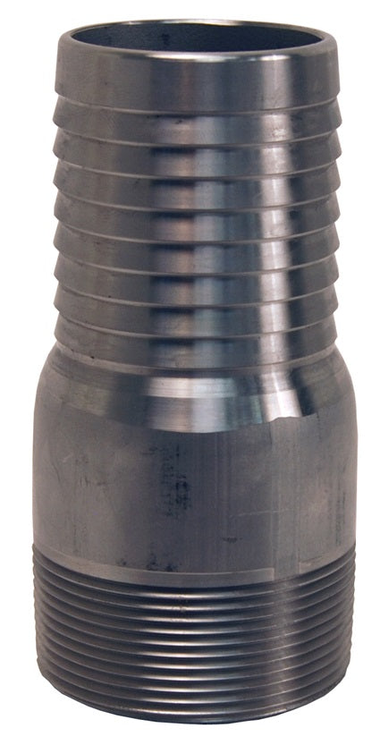 HST25 by Dixon Valve | King Combination Nipple | No Knurl | 2" Male NPT x 2" Hose ID | Hastelloy®