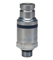 HT3OM4 by Dixon Valve | Hydraulic Quick Disconnect Coupling | HT-Series | 1/2" Male ORB x 3/8" ISO16028 Flushface Interchange | Plug | Steel