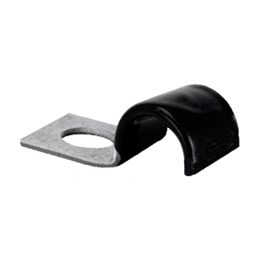 HVN-08 by Foster | Loop Clamp w/ PVC Coating | Clamp Diameter: 1/2" | Galvanized Steel