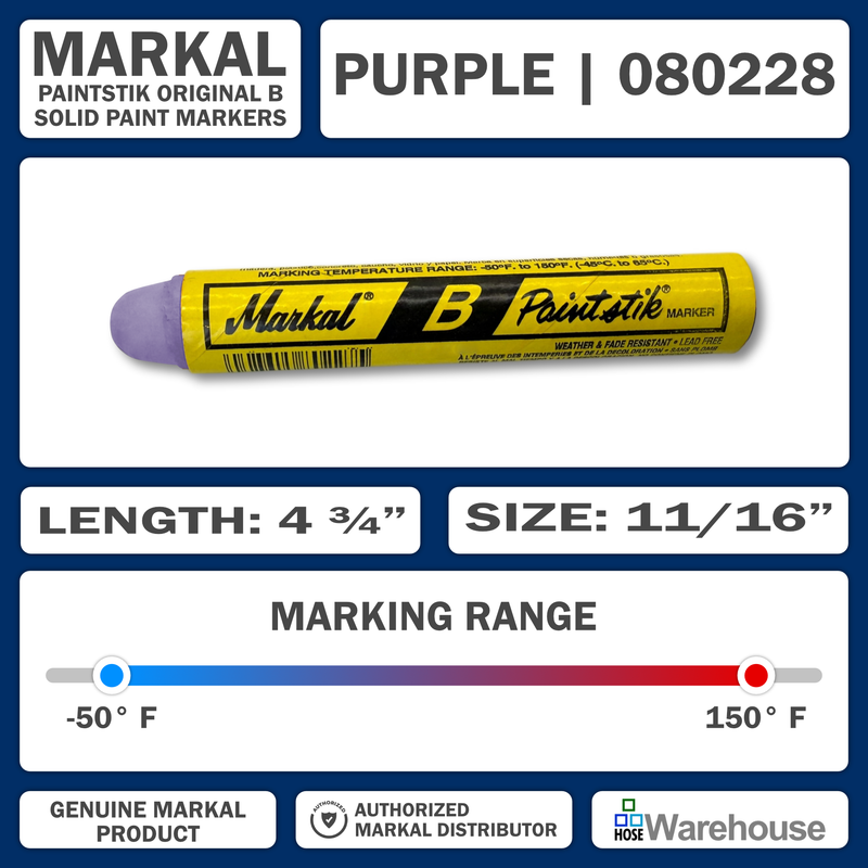 080229 by Markal | B Paintstik | Standard Size 11/16" x 4-3/4" | Brown