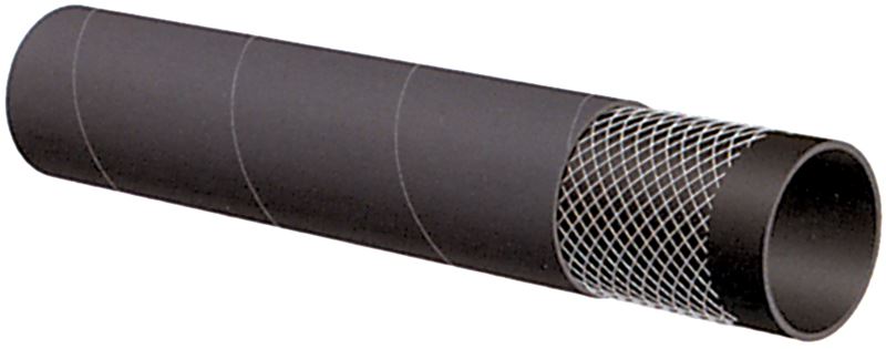HWT763AA400X100 Alfagomma by Kuriyama | HWT763AA Series | Heavy Duty Dry Powder Delivery Hose (3/8" Tube) | 4" ID | 4.96" OD | 75 PSI | Black | 100ft Length