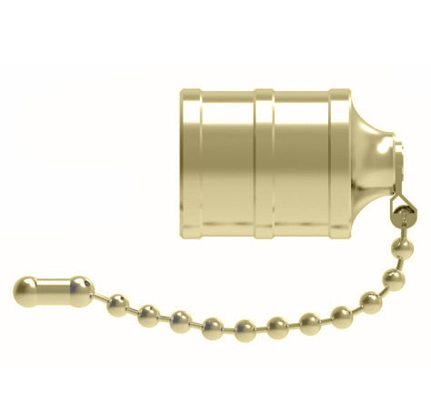 XPDC12HK Hansen® by Danfoss | Quick Disconnect Coupling | 12HK Series | Dust Cap | 1-1/2" Body Size | Brass