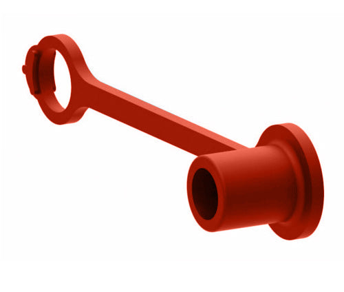 XPPDC8HKRD Hansen® by Danfoss | Quick Disconnect Coupling | 8HK Series | Dust Cap | 1" Body Size | Red Vinyl