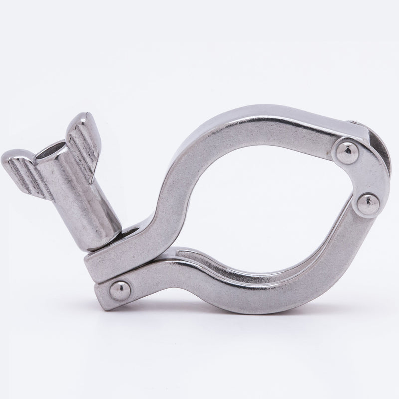 TCC-12DP by Campbell Fittings | Sanitary Tri-Clamp | Heavy Duty | Double Pin | 3" Hose Size | 304 Stainless Steel