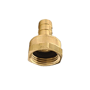 B-588-1212C Breco by Foster | 3/4" Hose Barb x 3/4" Female GHT | Swivel | Straight | Brass