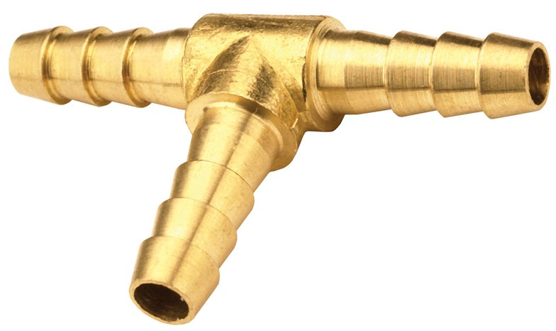 1790505C by Dixon Valve | Hose Mender / Splicer | Tee | 5/16" Hose ID x 5/16" Hose ID x 5/16" Hose ID Branch | Brass