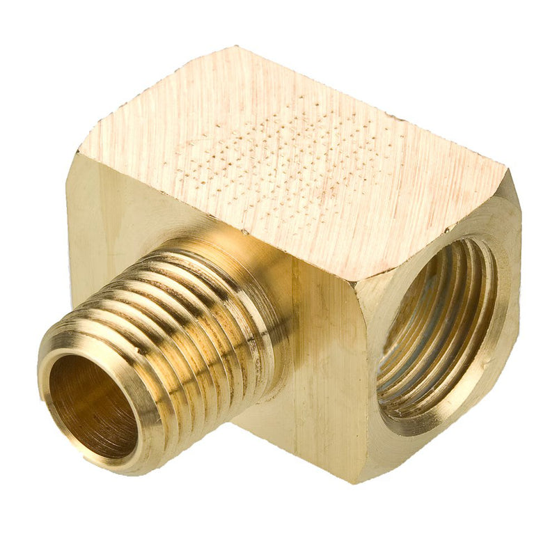 245IFHD-6-4 by Parker | Inverted Flare Fittings | 3/8" Inverted Flare x 1/4" Male Pipe Thread | 1.17" Length | Tee | Brass | Pack of 10