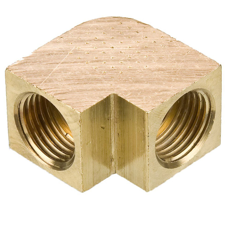 250IFHD-5-2 by Parker | Inverted Flare Fittings | 5/16" Inverted Flare x 1/8" Female Pipe Thread | 90° Elbow | Brass | Pack of 25