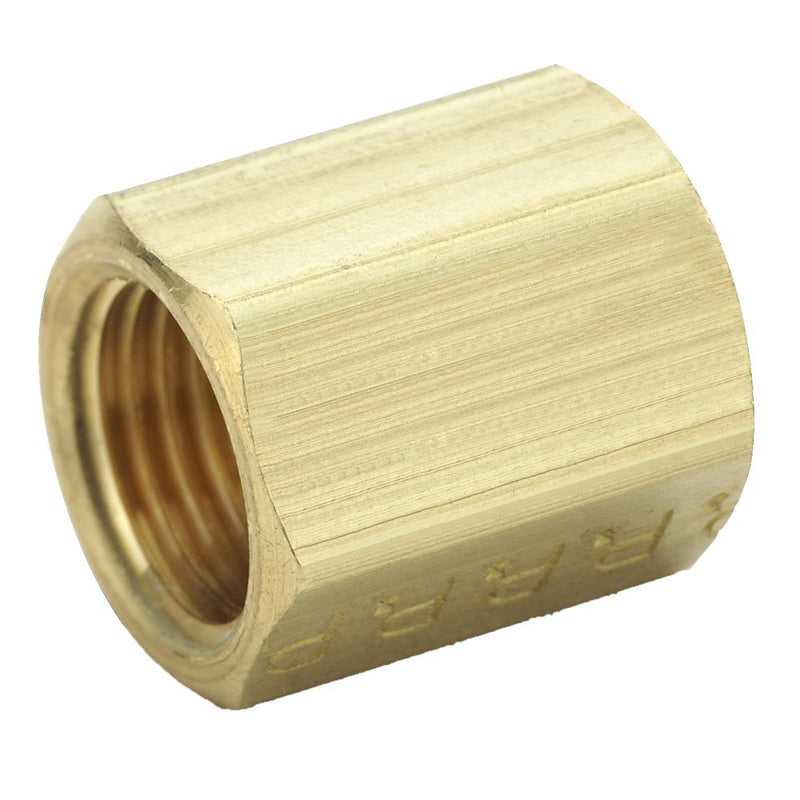 42IFHD-2 by Parker | Inverted Flare Fittings | Union | 1/8" Inverted Flare | 13/32" Hex | .60" Length | Nut | Straight | Brass | Pack of 25