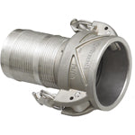 C100SS by Campbell Fittings | Insta-Lock™ | Cam & Groove Coupling | Type C | 1" Female Coupler x 1" Hose Barb | 316 Stainless Steel