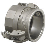 D100BR by Campbell Fittings | Insta-Lock™ | Cam & Groove Coupling | Type D | 1" Female Coupler x 1" Female NPT Thread | Brass