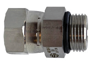FSS316-6402-04-04 Foster | Stainless Steel SAE/ORB Male to JIC 37° Female
