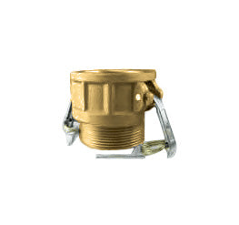 B200B by Jason Industrial | 2" Cam and Groove | Part B | Female Coupler x Male NPT Thread | Brass