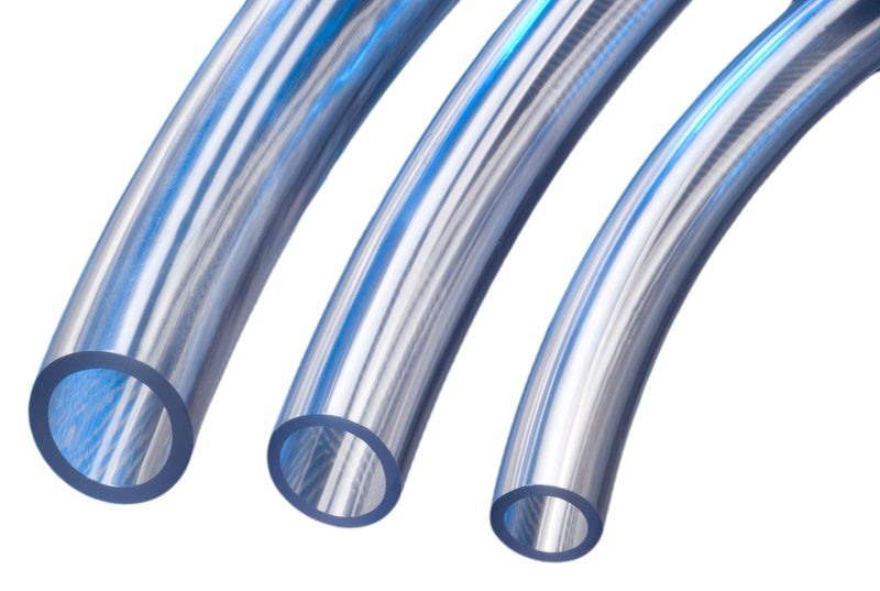 K050-0408X100 Kuri-Tec by Kuriyama | K050 Series | Food Grade Clear PVC Tubing | 1/4" ID | 1/2" OD | 1/8" Wall Thickness | 100ft Length